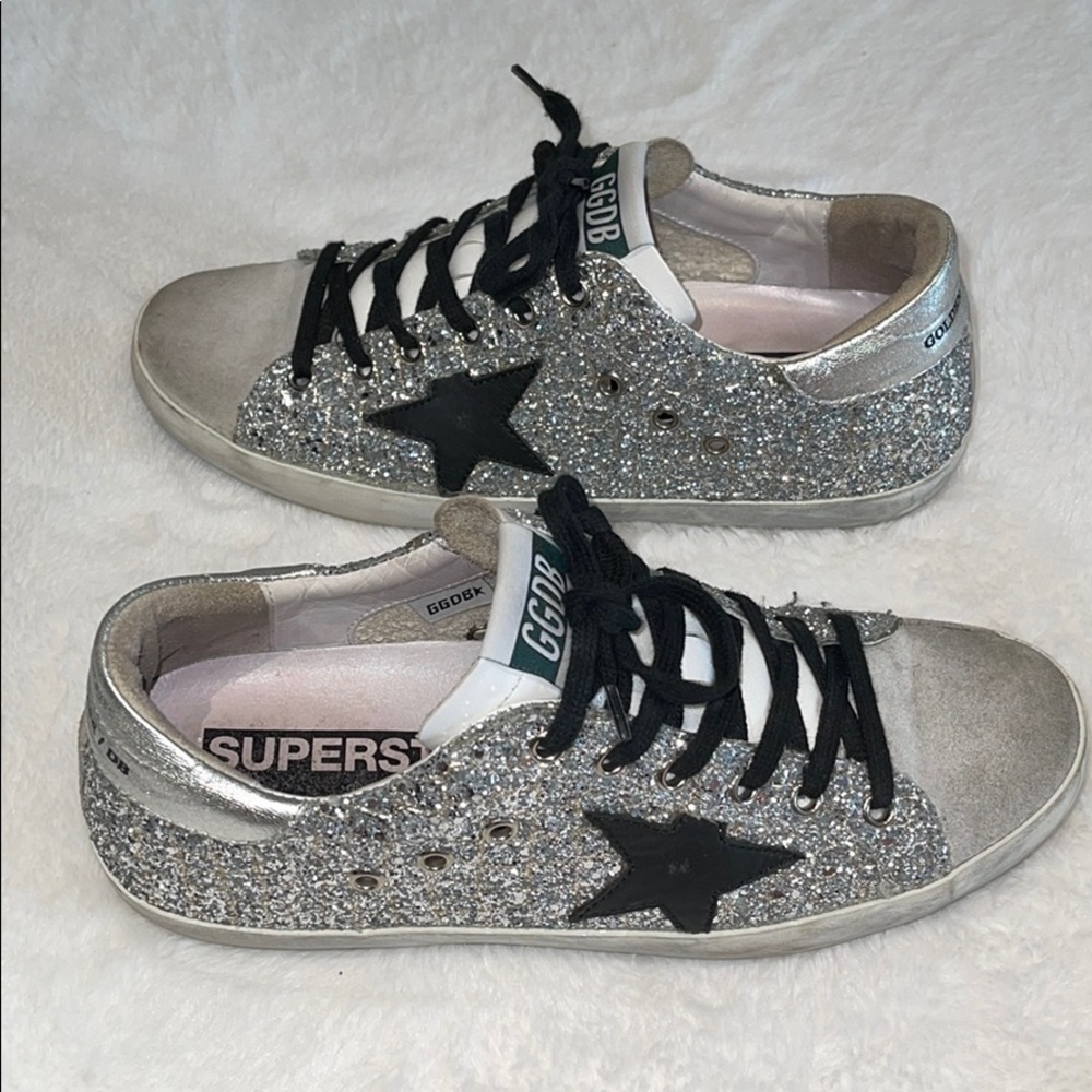 Golden Goose Superstar Glitter Low-top Sneakers